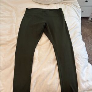 Zella Dark Olive High-Rise Leggings
